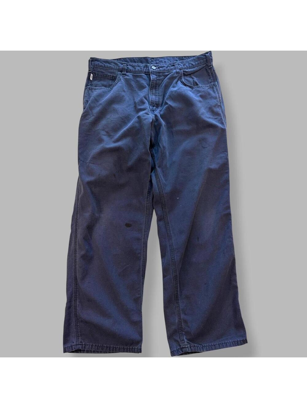 Navy Carhartt FR Work Pants